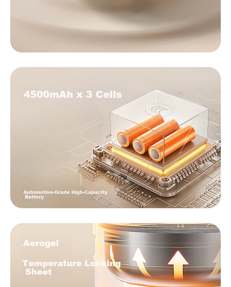 Babycare Baby West Highland Intelligent Temperature-Controlled Bowl Insulated Bowl Baby Feeding Electronic Child Anti-Drop Anti-Scald Lunch Box 6