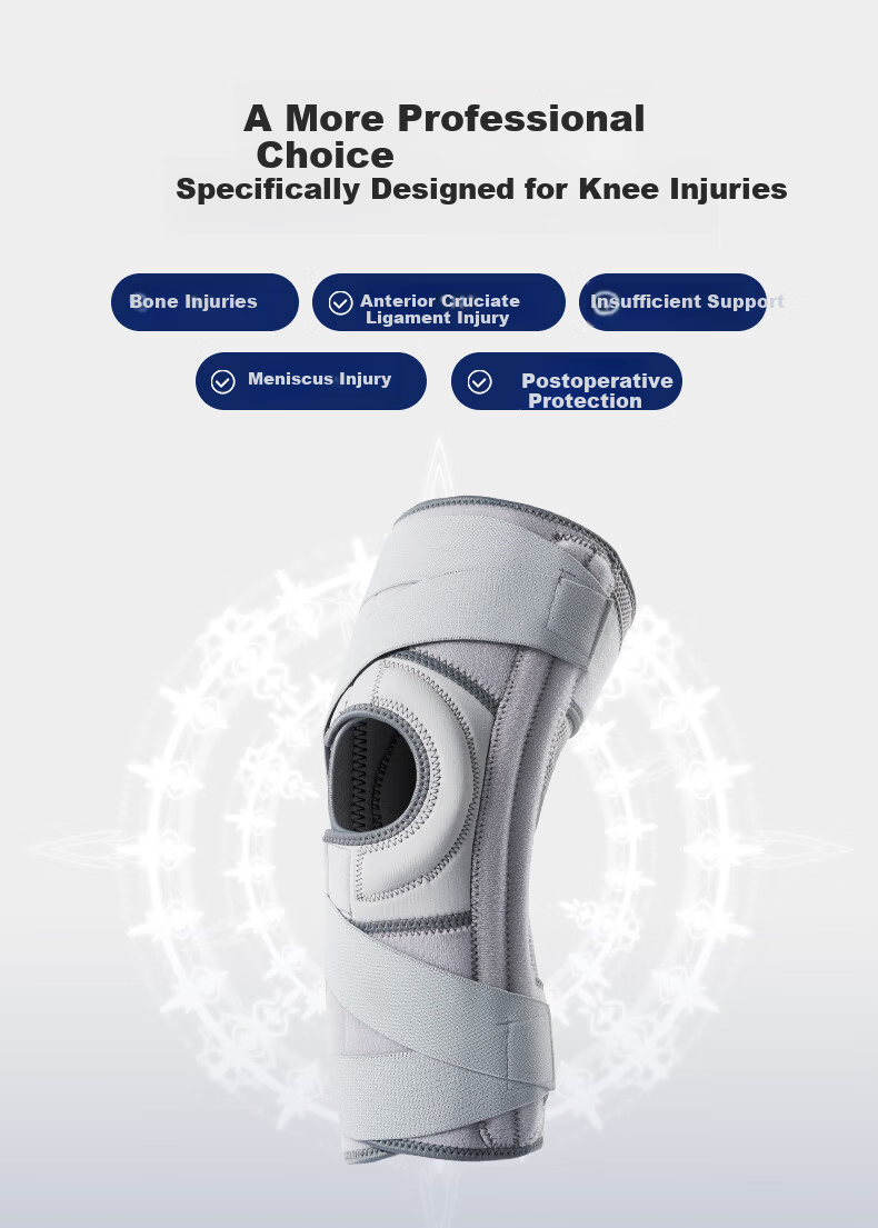GALVARAN Knee Brace for Meniscus Injury, Sports Post-Surgery Support, Patella And Knee Joint Fixation Protector for Men And Wome 9