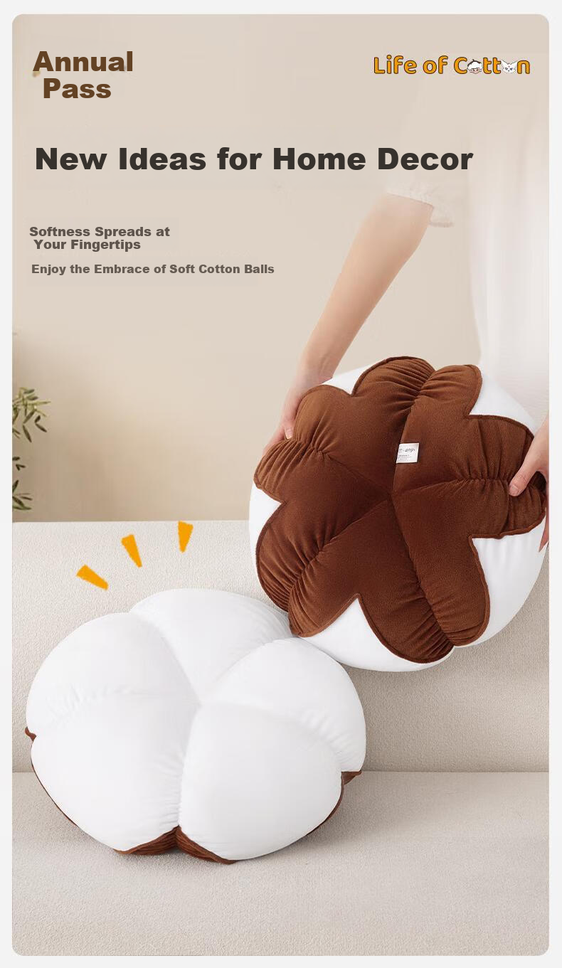 Grace Cotton Pillow Boy and Fox Soft Comfortable Cotton Vacuum Packed Pillow Heartbeat Edition 6