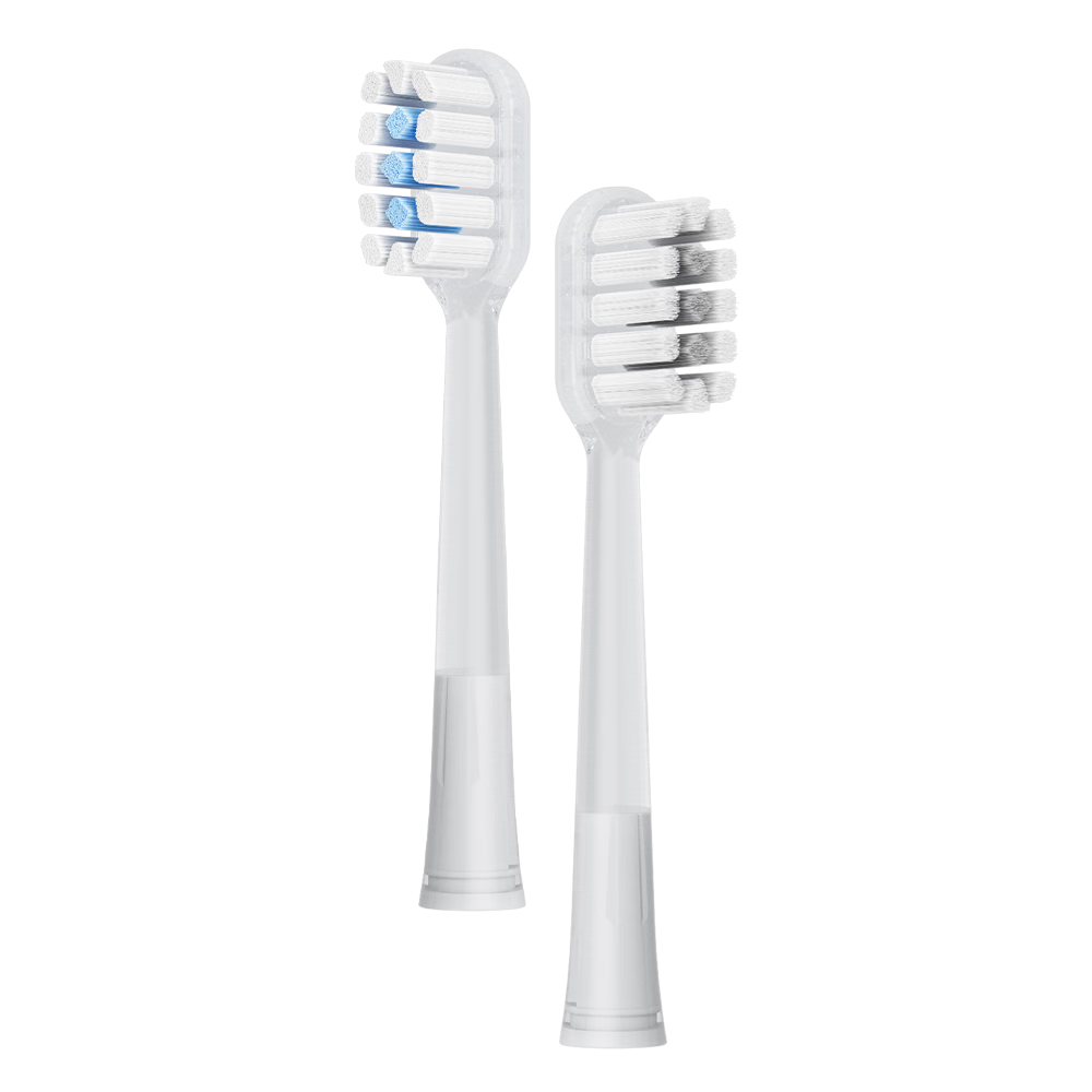 Honor Choice SEAGO Electric Toothbrush Head [New] Compatible with AI30/AI50 Replacement Brush Heads, Efficient Cleaning, Shock-Absorbing Soft Rubber, Gum Care, Wave Design Brush Head