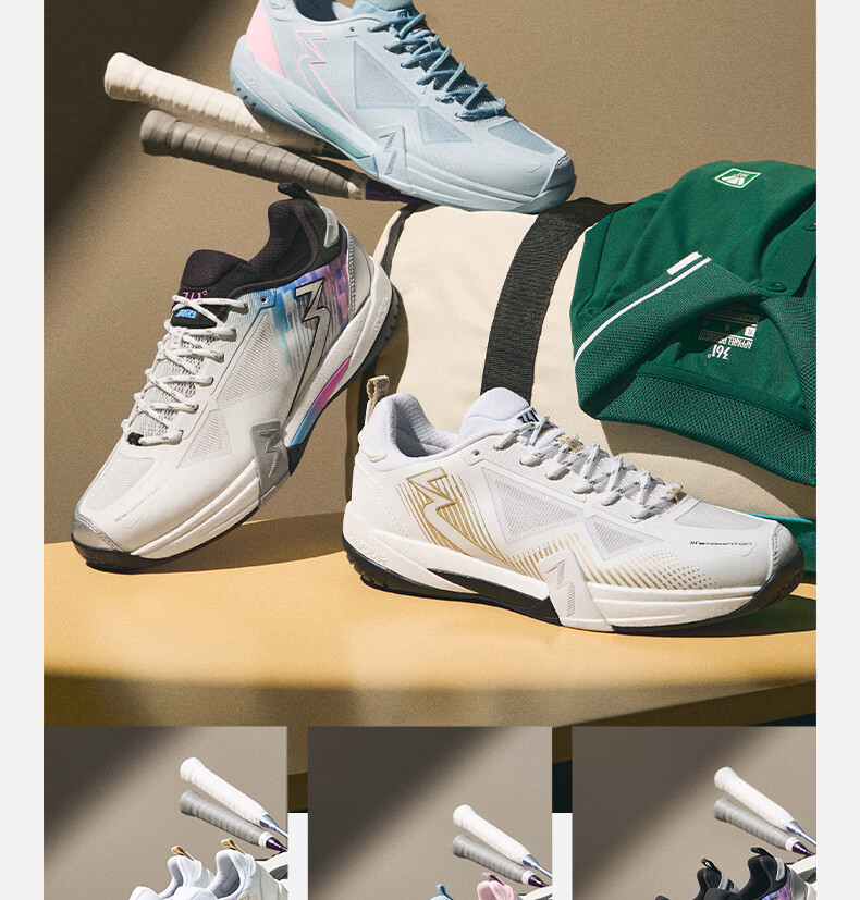 361° Men's Sports Badminton Shoes Winning PRO V2 Professional Shock Absorption Non-Slip Wear-Resistant Training Shoes 672624401-1 25