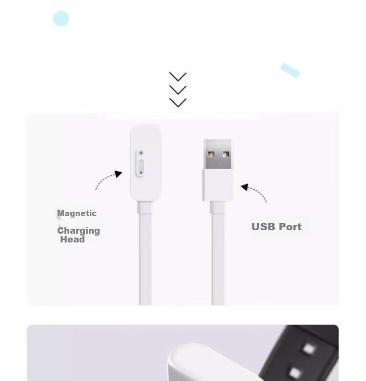 CHENSONG Compatible with Xiaomi Mi Bunny Children's Smartwatch Strap, 2S/4C/5C/6C/C7A Pendant Protective Case, Silicone Anti-Loss Neck Strap Protective Cover 1