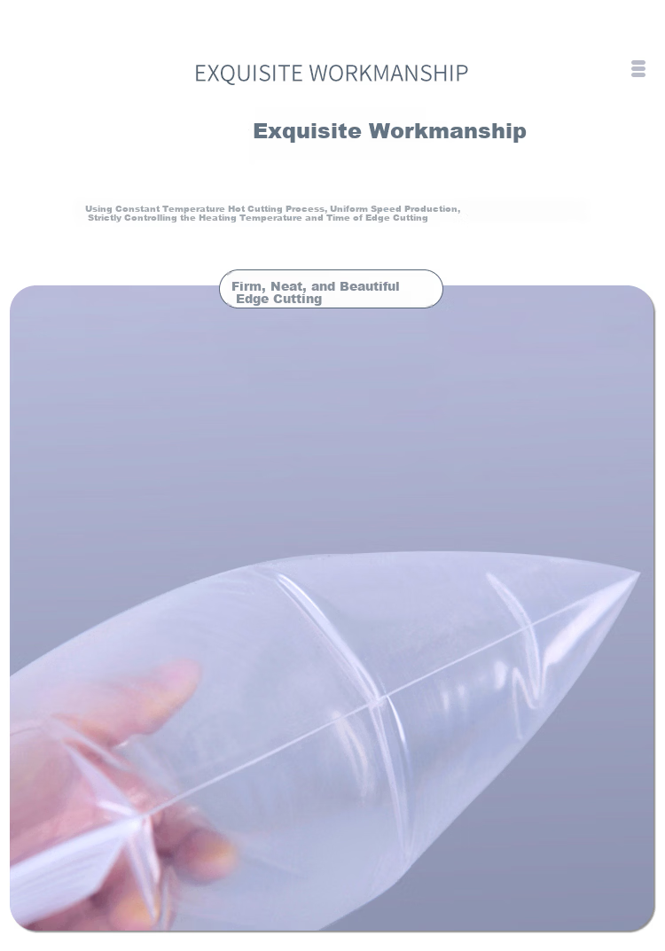 Miaoxinsi Food Self-Sealing Bags, Thickened Waterproof Transparent Dustproof Storage Bags, Sealed Plastic Packaging Bags, Sample Fresh-Keeping Sealed Bags 8