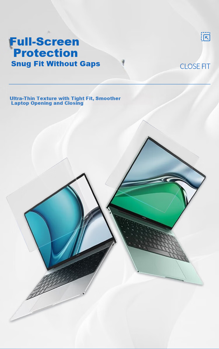 JPLAYER Screen Protector for Huawei MateBook X, Compatible with 13-Inch 2021/20 Laptop Models, High-Definition Clear Anti-Scratch LCD Film, 2-Pack 2