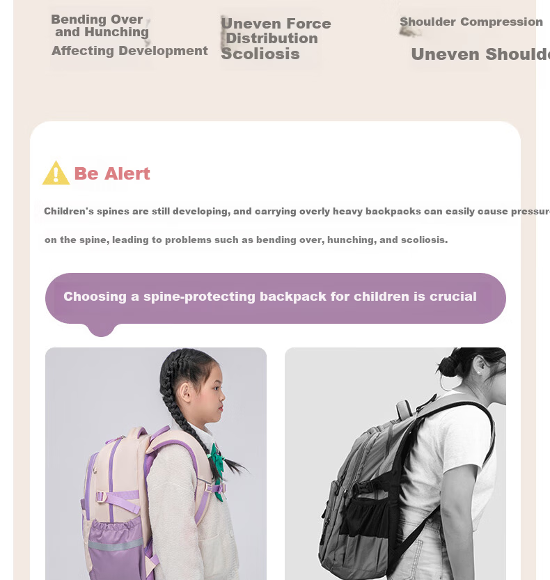 FUTURE STAR Elementary School Backpack Lightweight Ergonomic Shoulder Support Children's School Bag for Grades 1-3 Girls Large Capacity Purple 3
