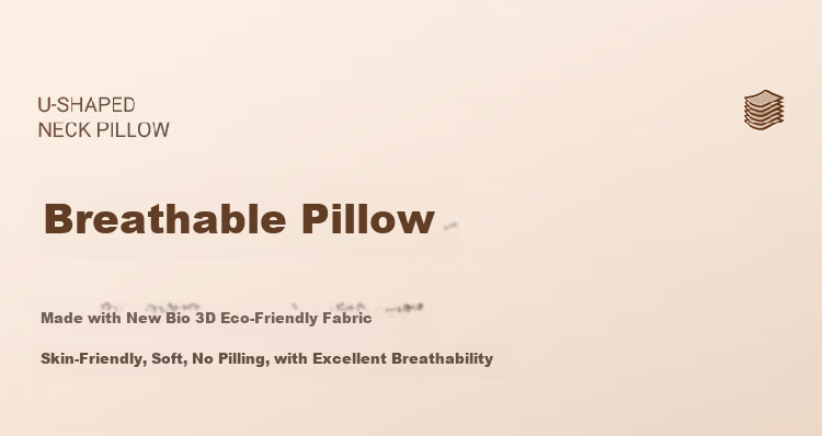 Jingmao U-Shaped Neck Pillow Nap Pillow Travel Cervical Pillow Office Car Airplane Neck Support Pillow 17