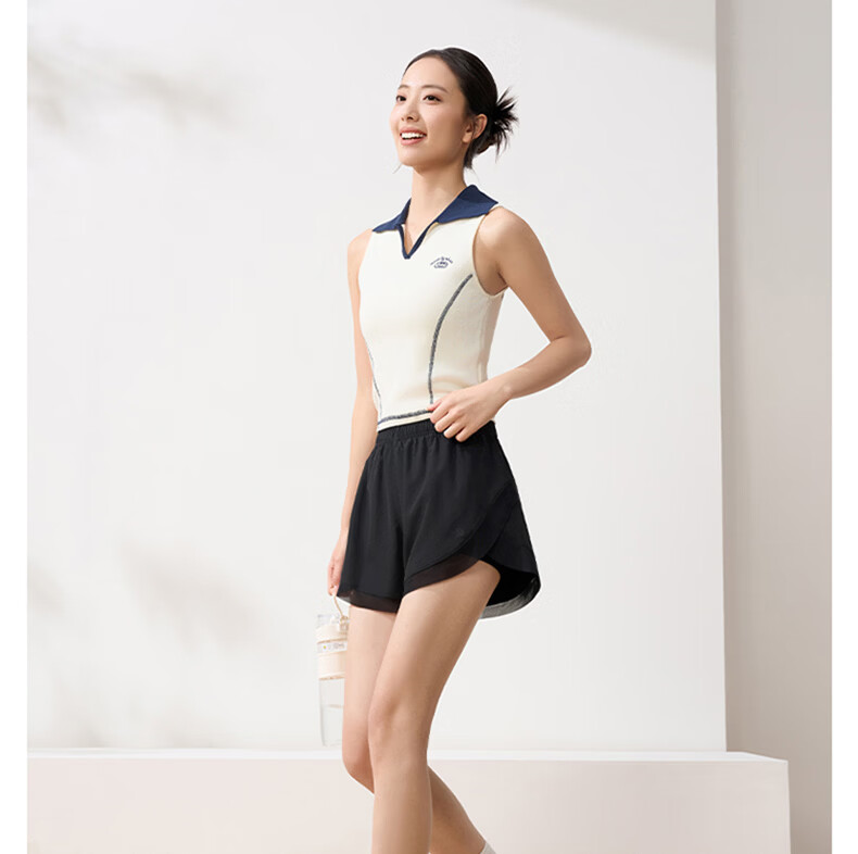 361° Women's Summer Sports Shorts Quick-Dry Sun Protection Running Ice Silk Anti-Exposure Five-Point Pants 662624702-3 11