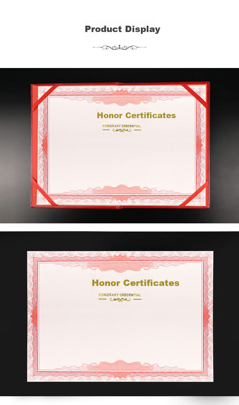 Befon Honor Certificate Inner Pages Completion Certificate Award Certificate Inner Pages School Enterprise Commendation Certificate Paper A4 12 Sheets 2503 7