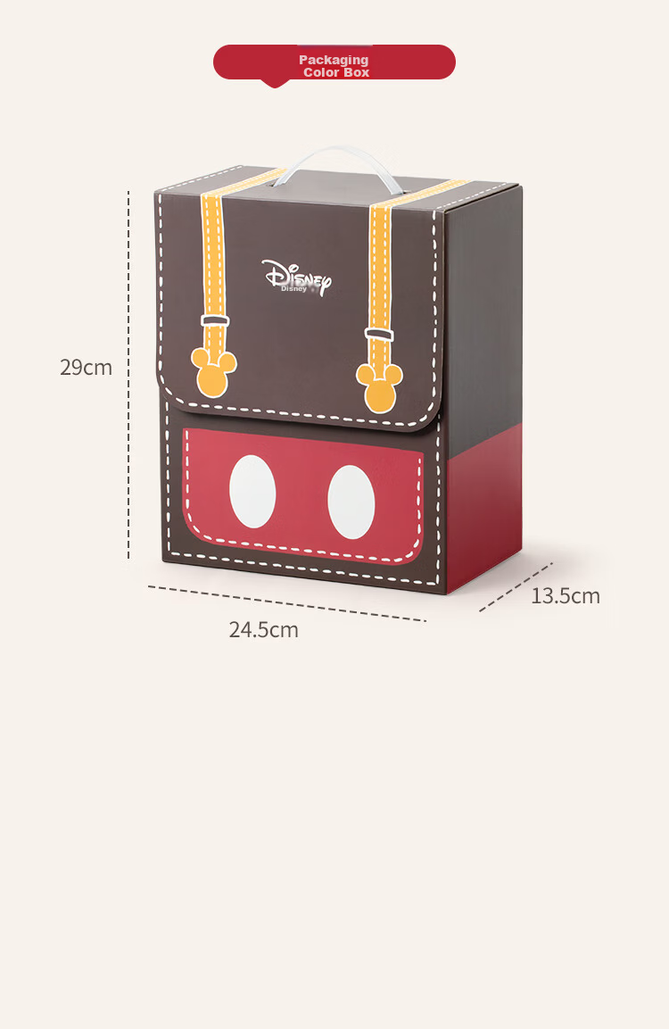 Disney Montessori Early Education Baby Cloth Book Infant Toy Luxury Book Newborn Gift Box First Birthday New Year Gift 16