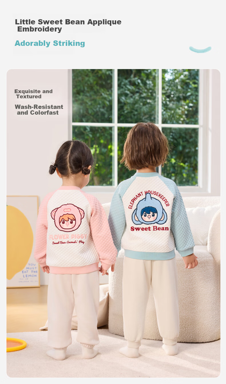 Ibaby Pop Mart Collaboration Children's Jacket, Boys And Girls Autumn Thin Style Baby Cardigan Top, Guanjia Xiaoxiang, 140 7