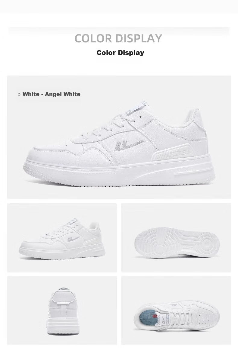 Warrior Women's White Sneakers 2026 Spring Summer New Versatile Casual Sports Shoes for Women 0833 White Purple Size 39 14