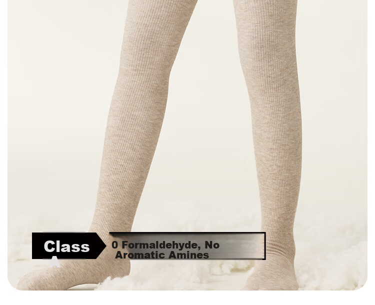 YEEHOO Skin-friendly Baby Velvet Thickened Fleece Children's Warm Pants High Elastic Tights Girls Autumn Winter Socks 1