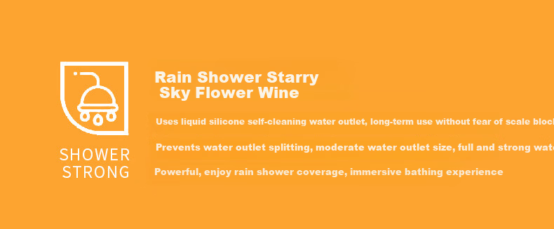 X-GRKE Germany High-Pressure Shower Head Set with Hose and Filter, Powerful Water Flow Booster 7