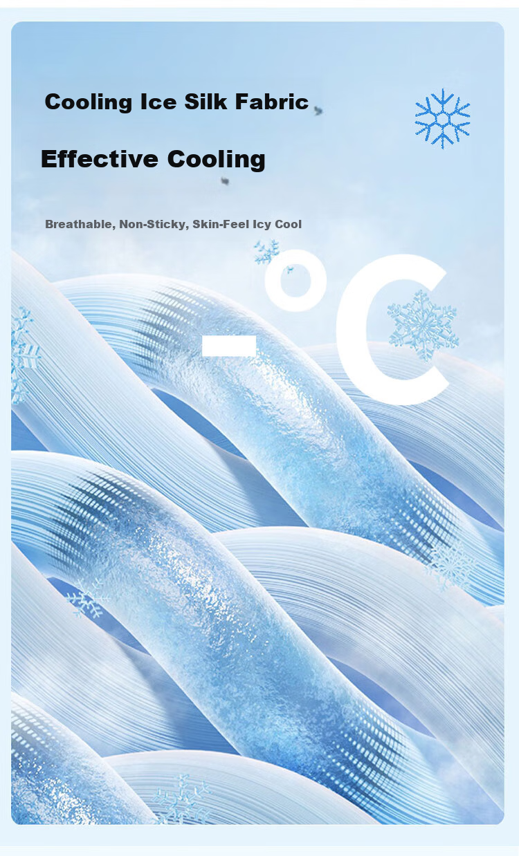 Nanjiren Summer Cooling Mat A-Class Antibacterial Carbon Fiber Ice Silk Mat Three-Piece Set Double Home Cooling Ice Silk Bed Sheet 1.8m Bed 2