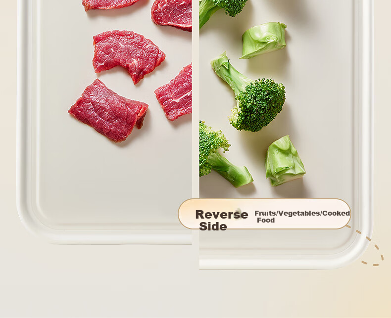Bear Cutting Board Baby Food Chopping Board Antibacterial Mold-Resistant Food-Grade Double-Sided Cutting Board 18.5*24cm 14