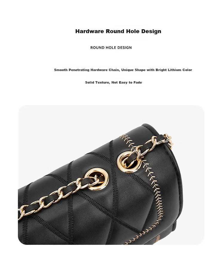 St&Sat Women's Bag 2026 New Shoulder Bag Crossbody Bag Versatile Chain Bag Quilted Small Square Bag Gift for Girlfriend 8
