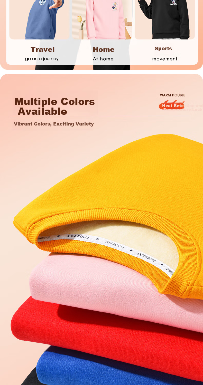 Disney Kids Cartoon Cute Girls' Outfit 2026 Spring New Fashion Versatile Children's Autumn Sportswear 15