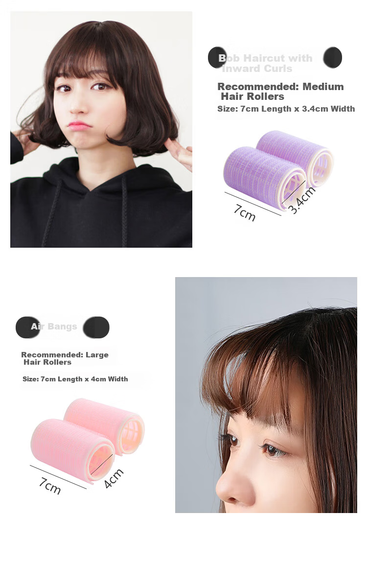 LiQing High Crown Hair Volumizer [4 Pieces] Invisible Hair Padding Clips Root Clips Hair Accessories Bangs 6