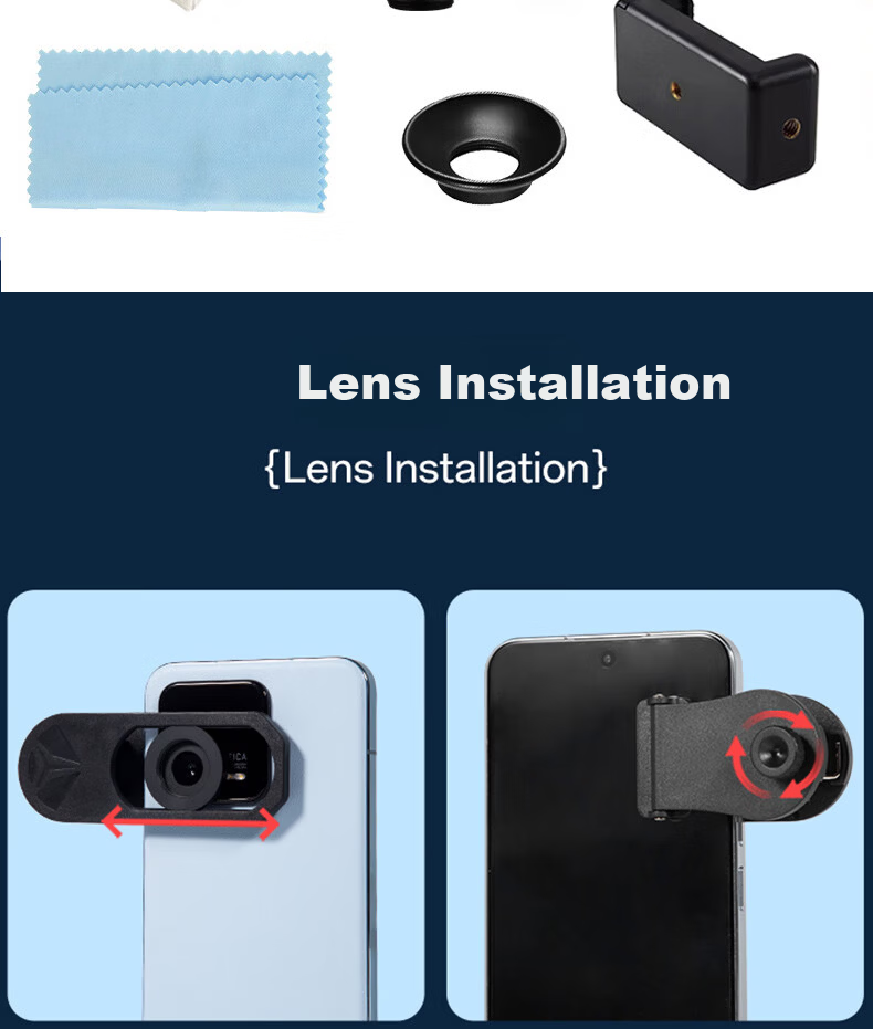 HUGE Mobile Telescope Concert Shooting Tool Long Focus HD Zoom External Camera Live Photo 15
