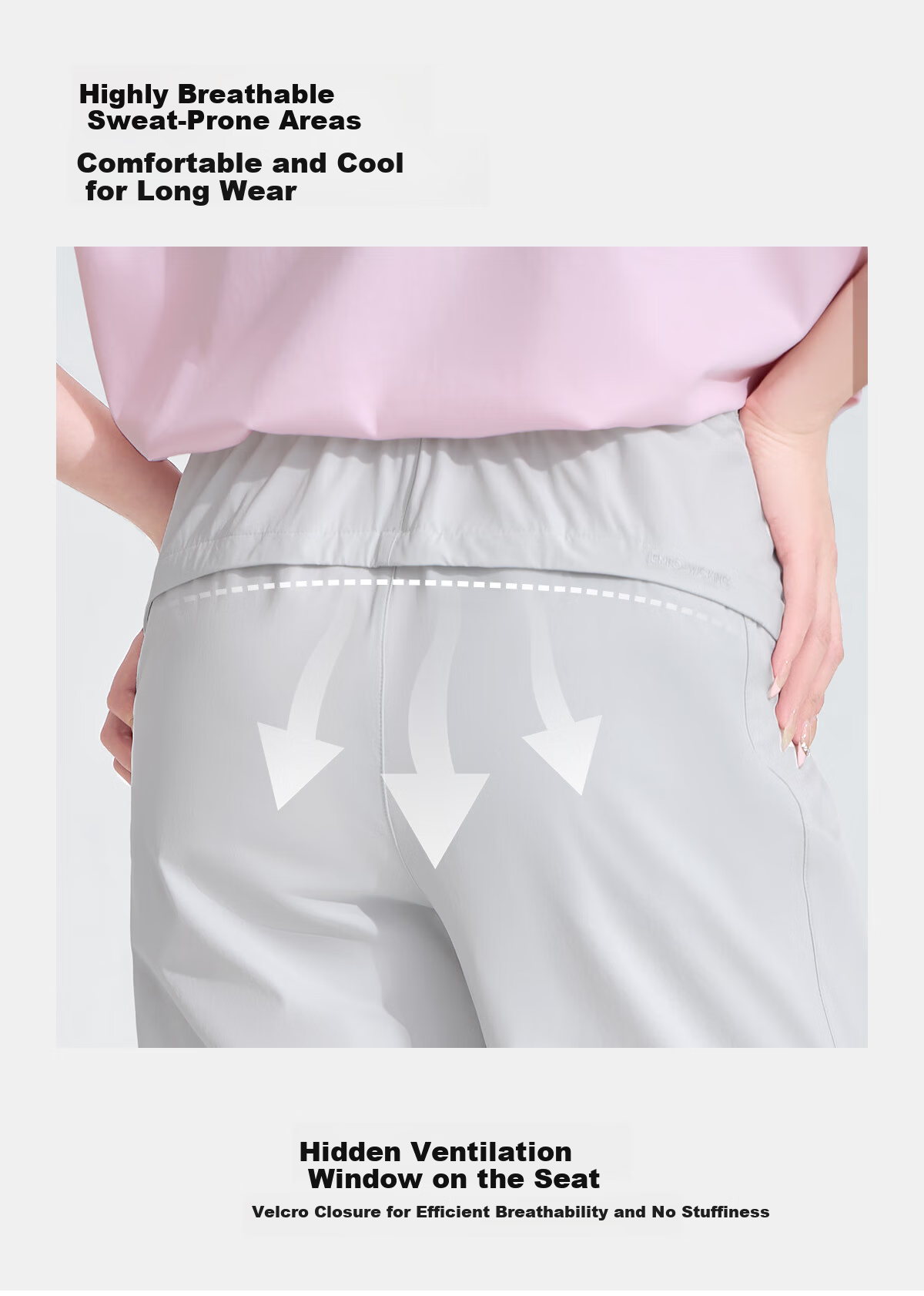 Xiongmao Luotuo Series Cooling Summer Pants for Women, Paratrooper Style, Outdoor Hiking Versatile Straight-Leg Quick-Dry Pants 9196 Brown, XXL 6