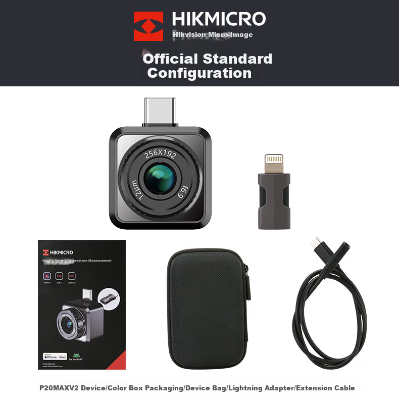 HIKMICRO Thermal Imager Mobile Infrared Thermal Camera HD Night Vision Temperature Measurement Inspection Leak Detection P20 V2 15