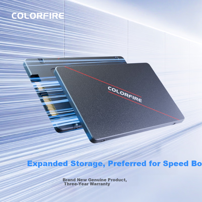 Colorful 120GB SSD Solid State Drive, SATA 3.0 Interface, Lifen CF300 Series, Best-Selling Model