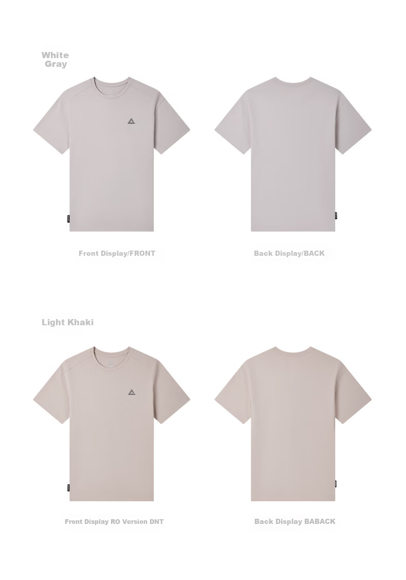 Peak Quick-Dry Short Sleeve Men's Summer Loose Breathable Commuter Casual T-Shirt Outdoor Sports Running Top Women DF662150 29