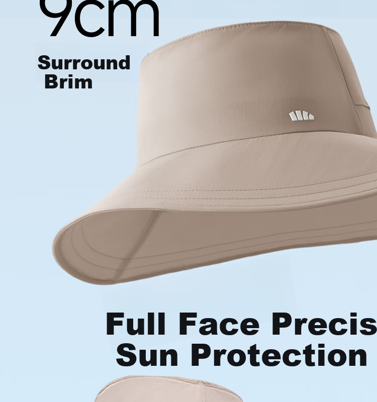 Beneunder Sun Hat for Women, Breathable Fisherman Hat, UV Protection Hat, Fishing Cap, Hiking Cap, Sun Hat for Men, Anti-UV 9