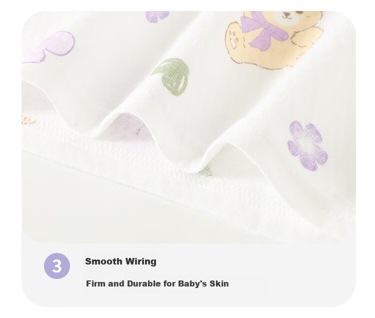 DEESHA [100% Pure Cotton Class A] Children's Pajamas Spring And Summer Lightweight Girls' Loungewear Baby Air Conditioning Suit Set 11