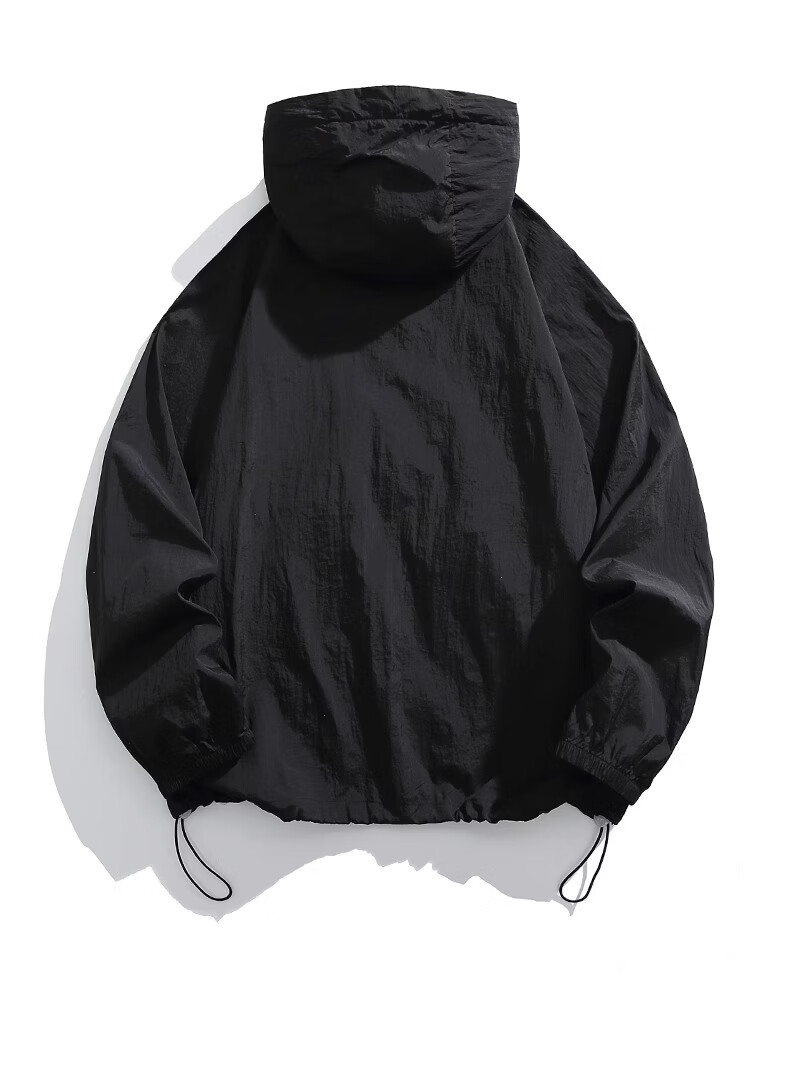 :CHOCOOLATE IT Unisex Couple Summer New Ice Silk Quick-Dry UV Protection Skin Jacket White S 20