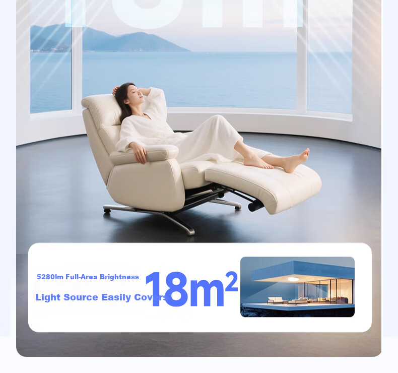 Dengling LED Tianjing Mirror Light Multi-Pastel Color Range Bedroom Dining Room Kids Room Clear Sky Light Gaming RGB Natural Light Ceiling Lamp 15