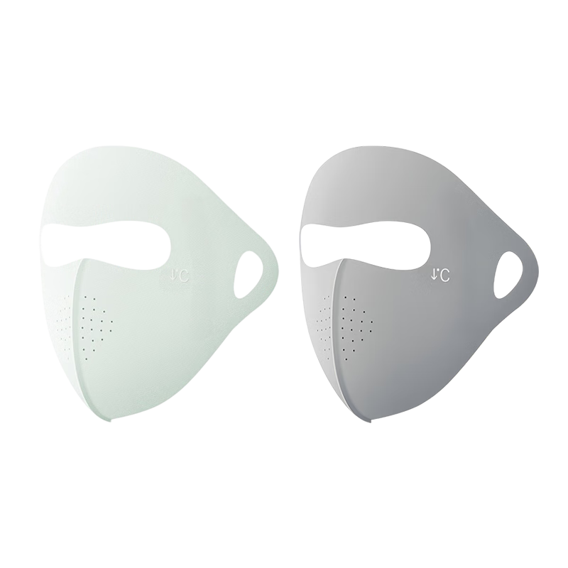 Baishangyite Sunscreen Full Face Mask Mosquito-proof Balaclava UV Protection Women's Summer Cycling Face Cover 2-Pack