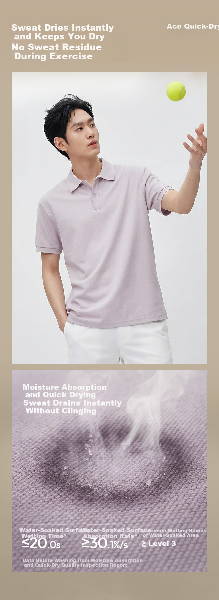 Semir Men's Polo Shirt Moisture-Wicking Quick-Dry Cooling T-Shirt Commuter Short Sleeve Summer 109326115101 8