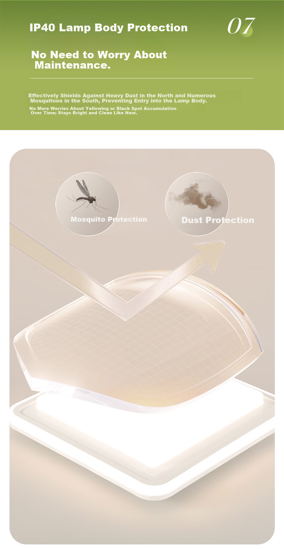 NVC Future Light Ceiling Lamp Living Room Main Light Full Spectrum Smart Eye Protection Lighting Bai Youran PRO with Installation Gift 16
