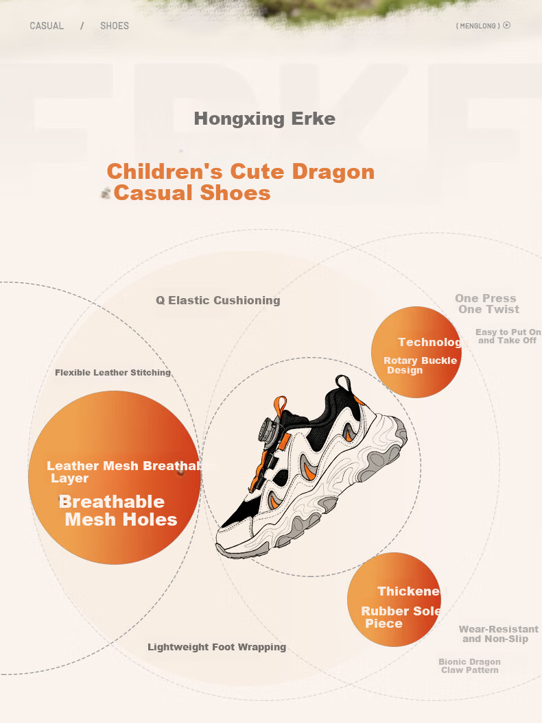 ERKE Kids Casual Shoes Boys and Girls Children's Youth Cushioning Warm Sports Shoes Black/Silver/Carbon Gray Size 40 2