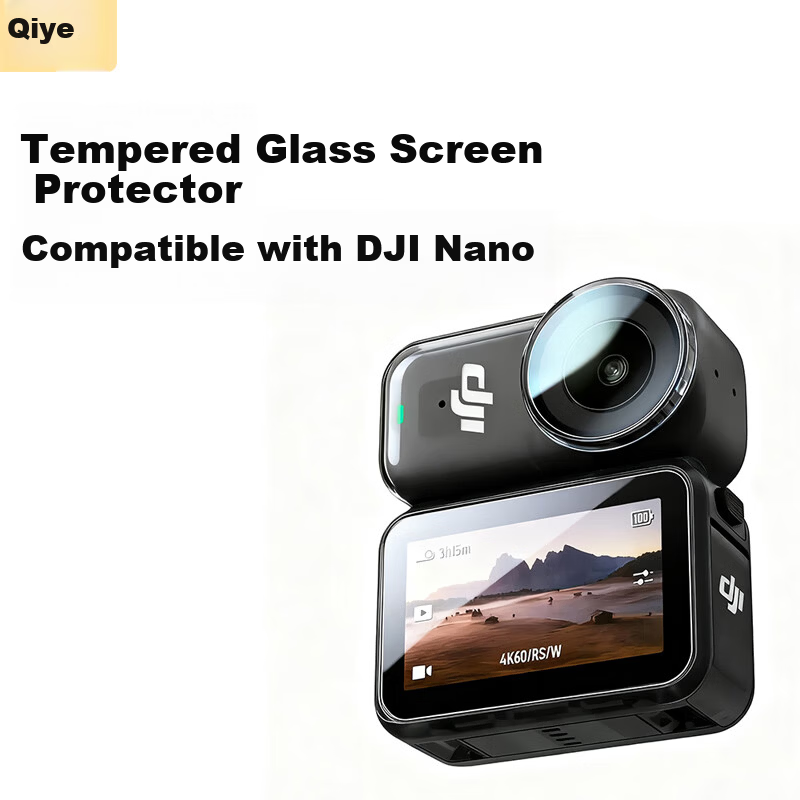 Qiye Protective Film Screen Protector AR Film Lens Film for DJI Osmo Nano Thumb Camera Accessories Nano Tempered Glass AR Film 1