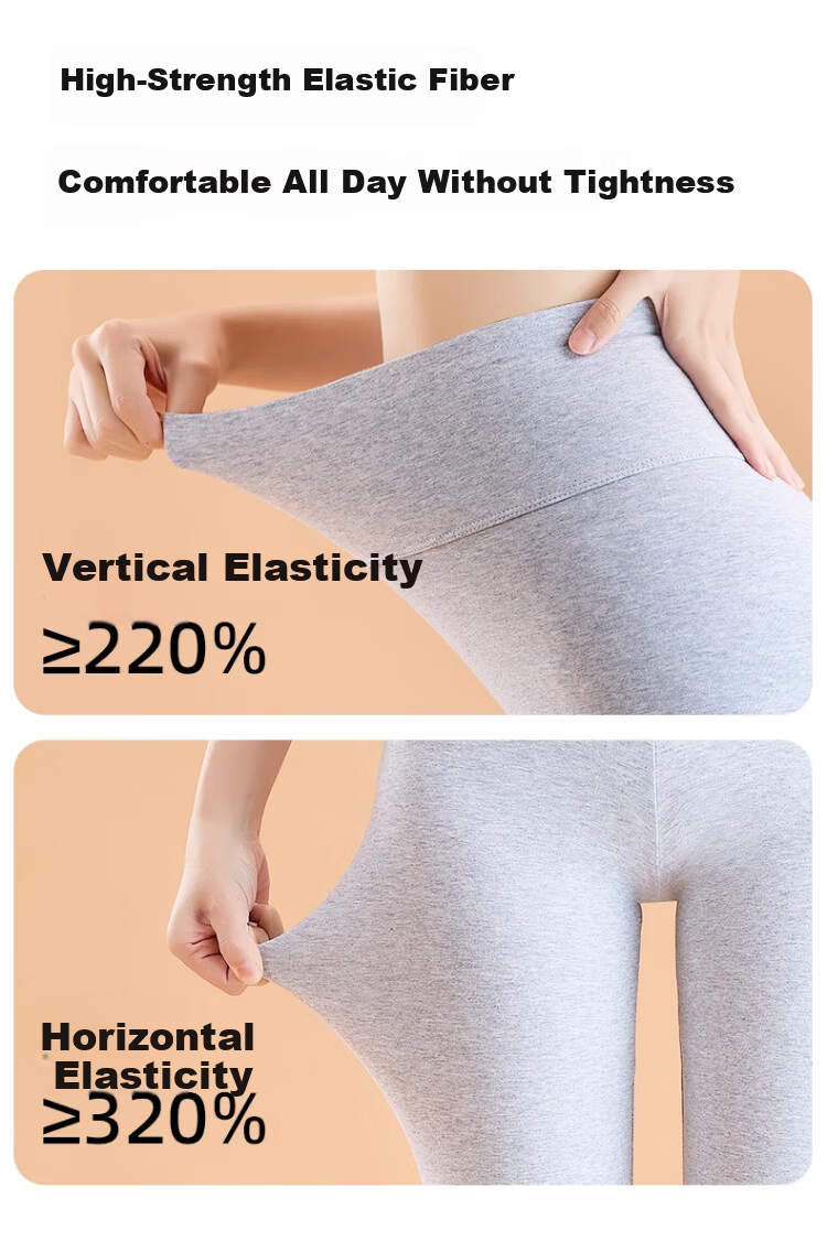 Langsha High-Waist Cloud Cotton Autumn Pants Women's Thin Inner Wear 10A Antibacterial Thermal Leggings Cotton Thread Cotton Wool Pants for Women 15
