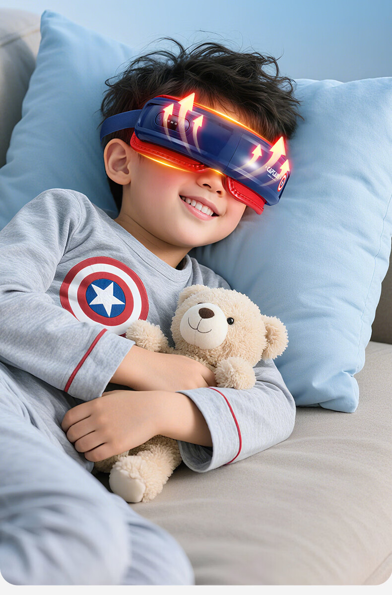 Disney Eye Massager Steam Eye Mask Wireless Bluetooth Music Adult Kids Eye Care Nebulization Vibration Heat Compression Airbag Temples Gift for Children Girlfriend Birthday Children's Day 13