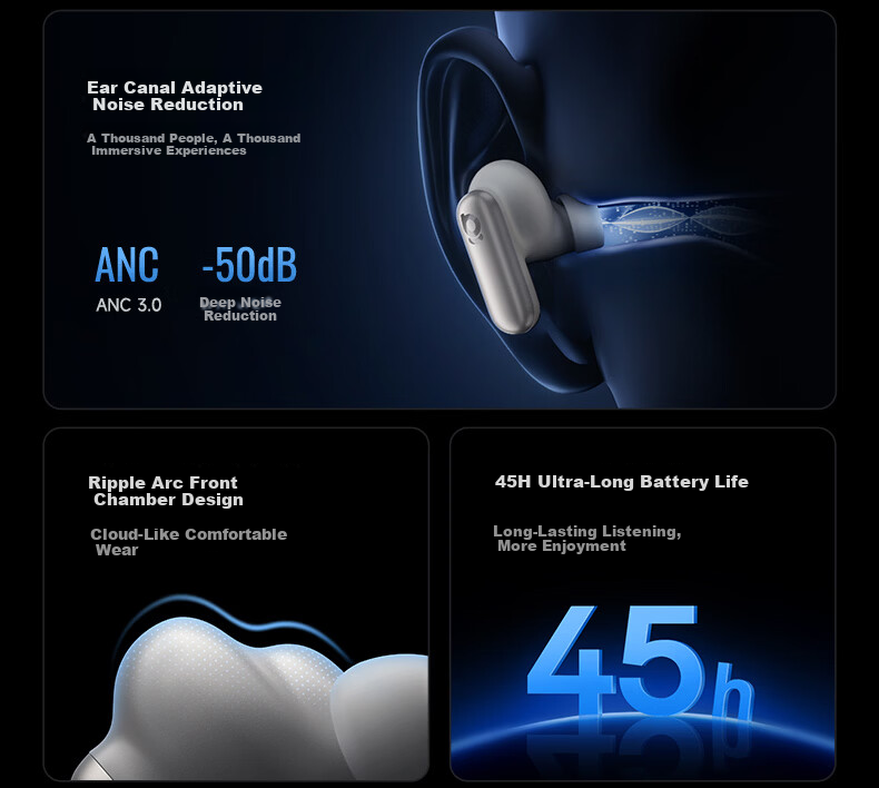 BASEUS Inspire XP1 In-Ear True Wireless Bluetooth Earphones Noise Cancelling Compatible with Apple Huawei OPPO Phones Sound by Bose Acoustic Architecture 8
