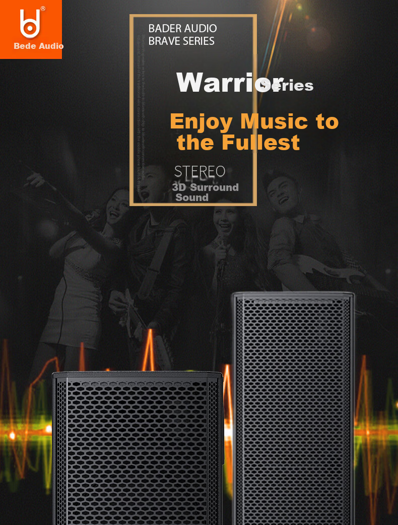 Beide BD-H0879 8-Inch High-Power Trolley Bass Outdoor Portable Square Dance Speaker 1