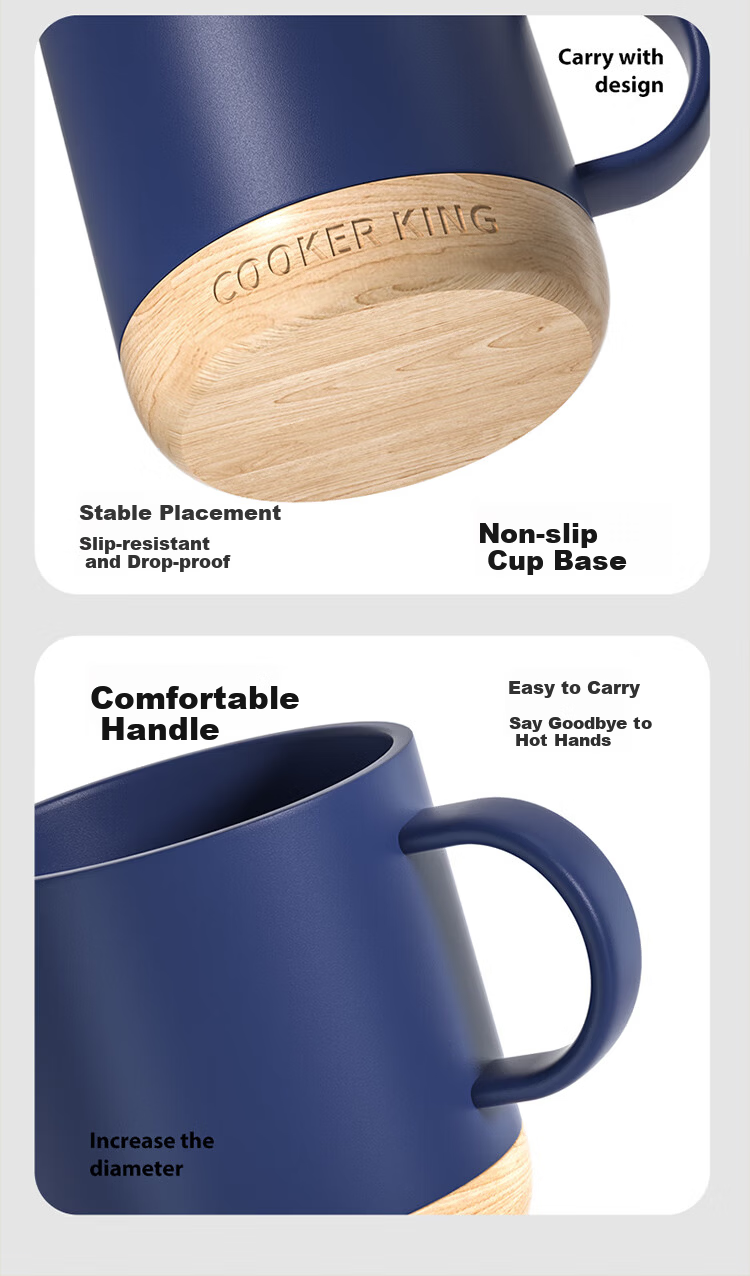 Chuida Huang Ceramic Mug New Cute Couple High-Temperature Healthy Porcelain Mug 350ml Scarf Cat 9