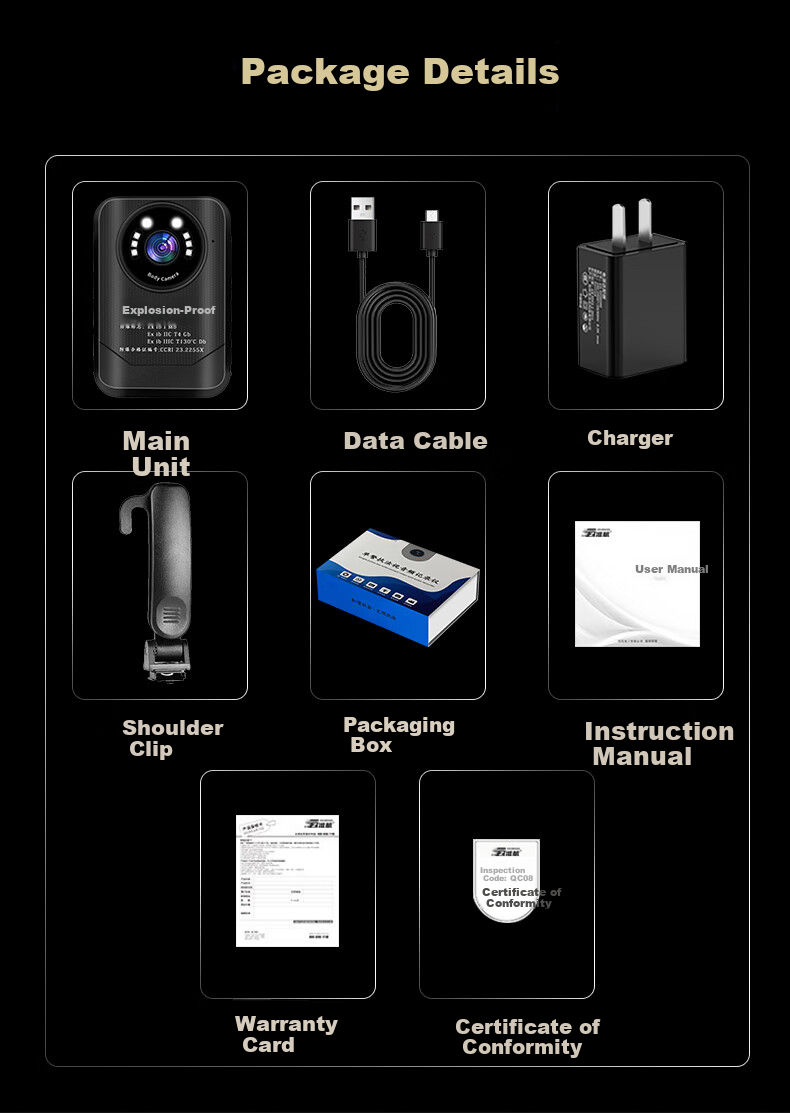 Zhunhang DSJ-H9 Explosion-Proof Law Enforcement Recorder Camera Mining Safety Inspection Portable HD Video Camera 20