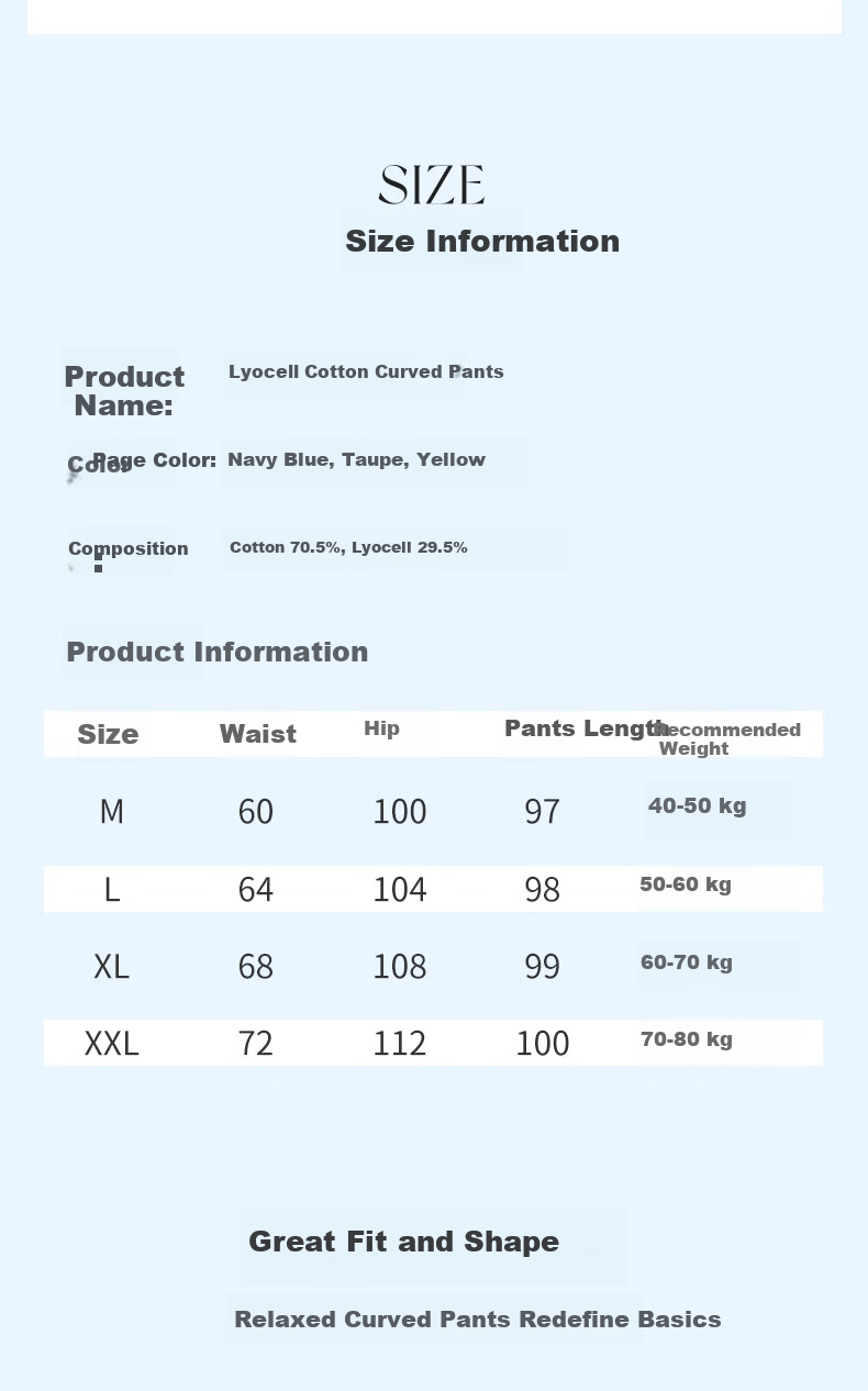 LangSha Tencel Cotton Casual Pants for Women Spring Summer Cool High Waist Wide Leg Slim Lyocell Curved Leg Travel Versatile Long Pants 5