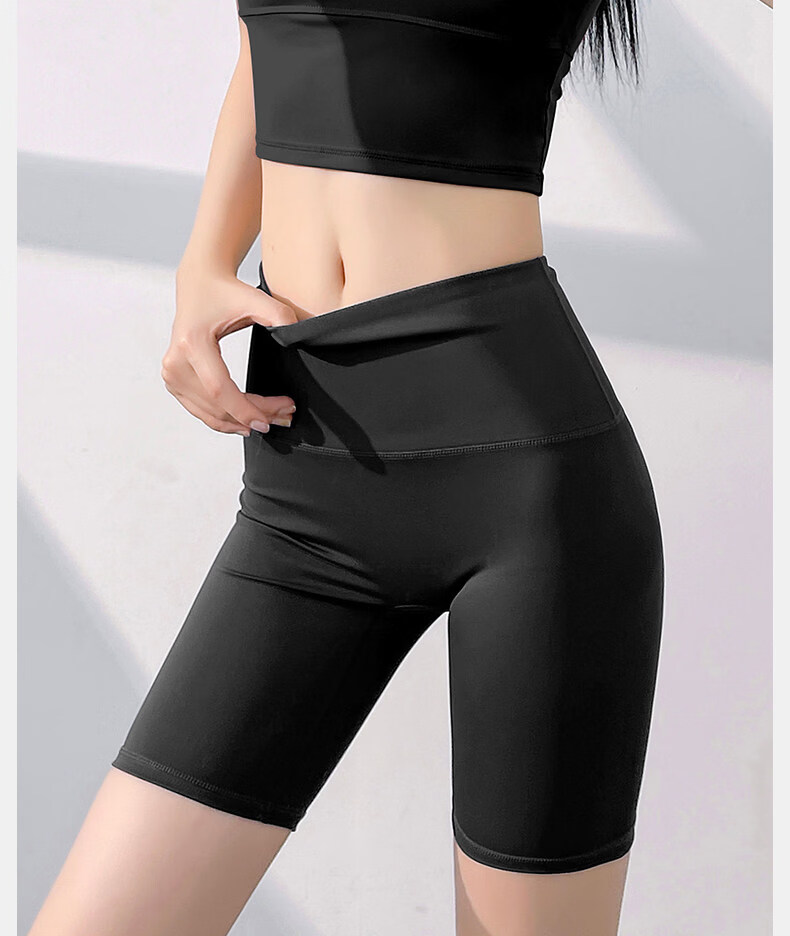 MINISO Women's Yoga Shorts Sports Shorts Five-Point Pants Spring Summer Running Shark Pants Pilates Yoga Fitness Pants 10