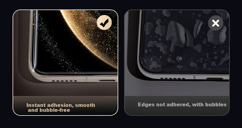 DIVI [Ice Ceramic Film I Three-Pack] Screen Protector for Huawei Mate60Pro, Full Adhesive 60pro+/RS Tempered Glass Film, Soft Film, Extraordinary Master Hydrogel Film, High-Definition Anti-Drop 3