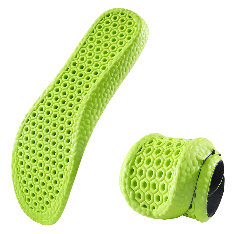 3AnGnI Antibacterial Insoles for Men, Sweat-Absorbing, Odor-Resistant, Soft And Elastic, Comfortable for Long-Standing, Shock-Absorbing, Wear-Resistant, Breathable, Specially Designed for Military Training, Suitable for Summer
