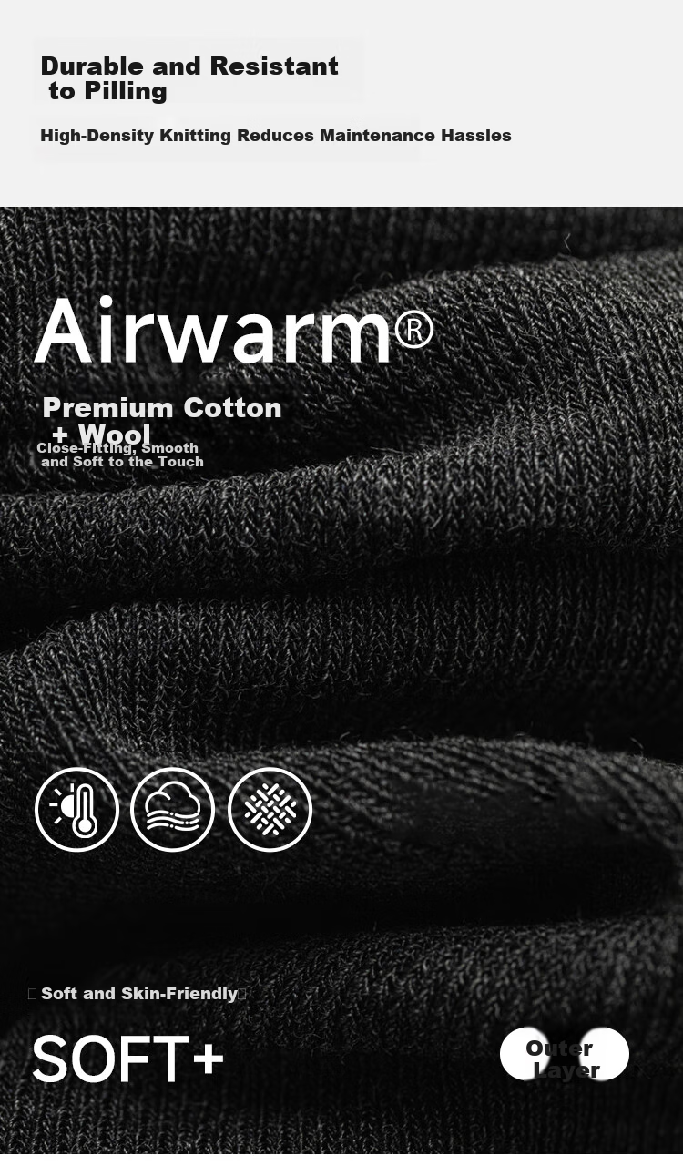 Ordifen Women's Wool Leggings Autumn Winter Solid Color Hip-Lifting Tummy Control Footed Slim Fit New Tights 7