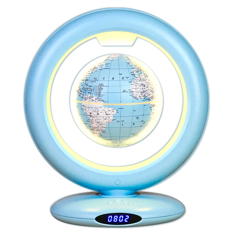 Blue Earth Bean Bag AI Magnetic Levitation Globe Smart Toy for Boys and Girls Ages 7-14 Birthday Children's Day Gift