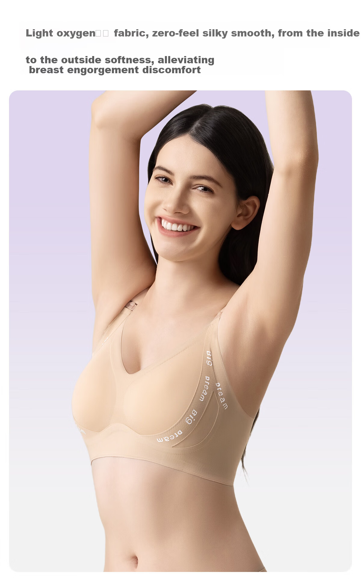 JOYNCLEON Maternity Nursing Bra Pregnancy Postpartum Breastfeeding Support Lift Anti-Sagging Skin L Jwx192128 4