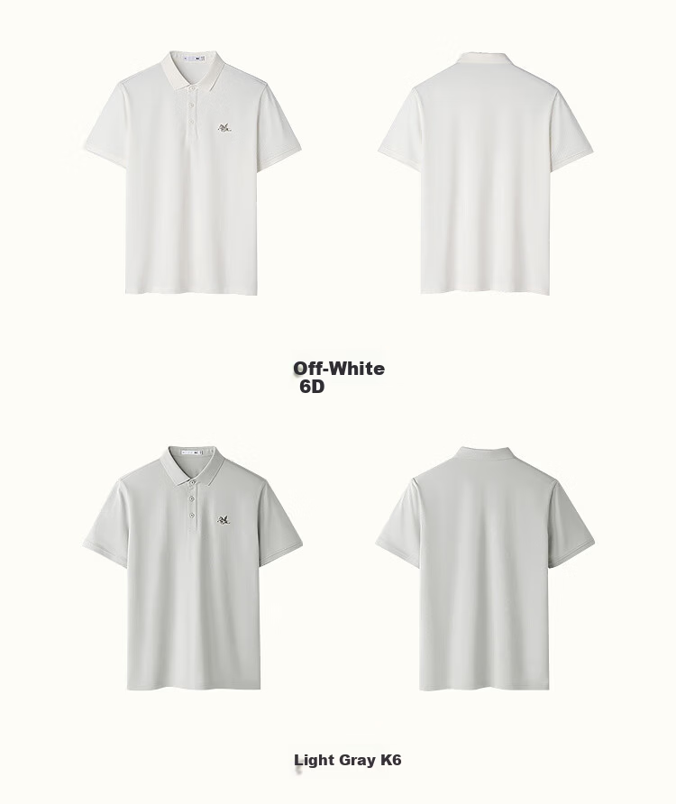 HLA Hailan Home Men's Polo Shirt 2026 New Year Cool Feeling Short Sleeve Summer 13